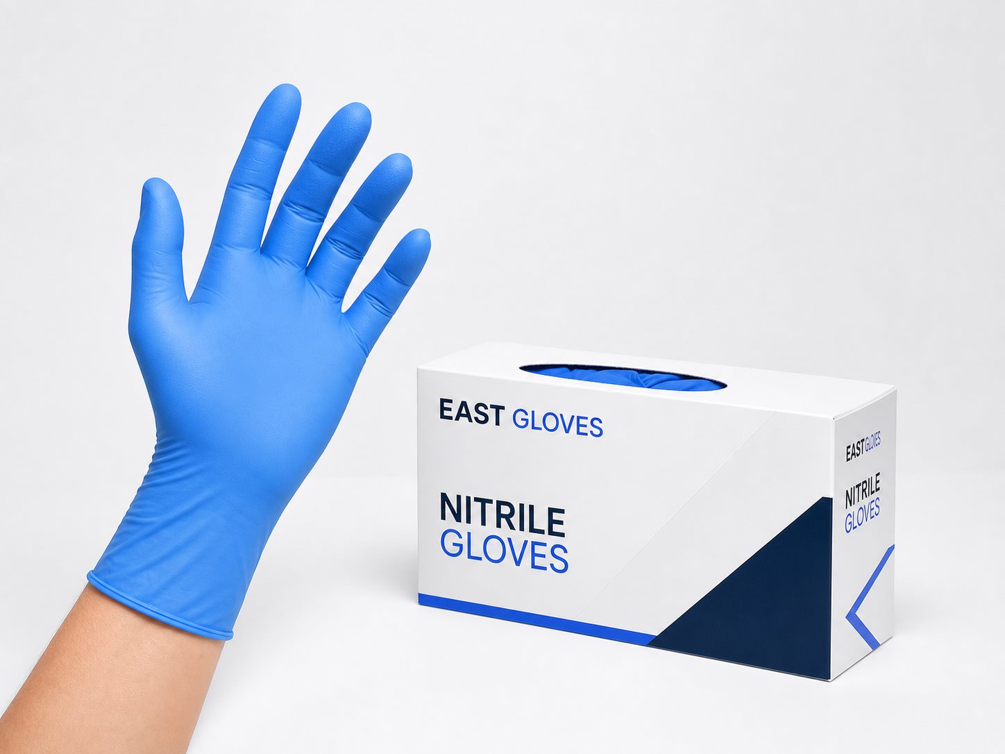 EASTGLOVES disposable gloves supplier product display